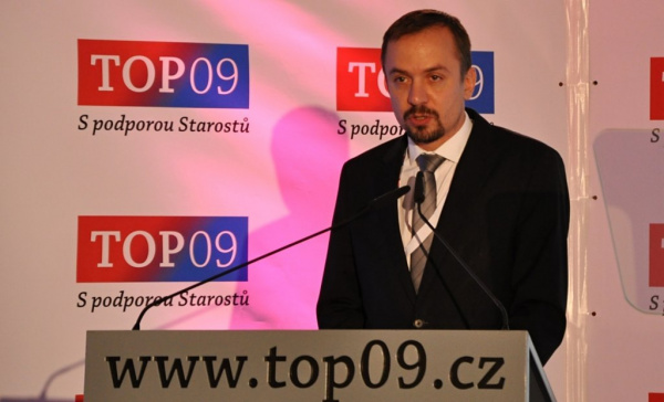 Marek Ženíšek zvolen prvním místopředsedou TOP 09
