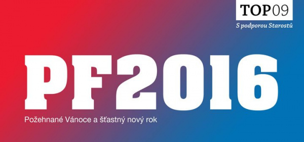 Přání všem členům a příznivcům TOP 09 na Vysočině