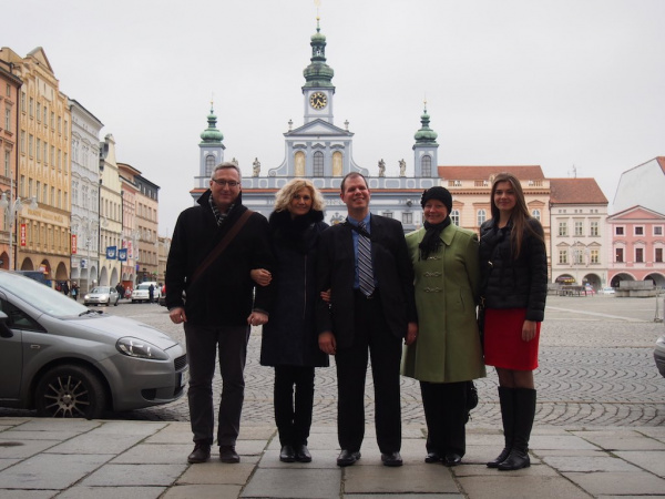 Zástupci budějovické TOPky se setkali s politickým tajemníkem ambasády USA