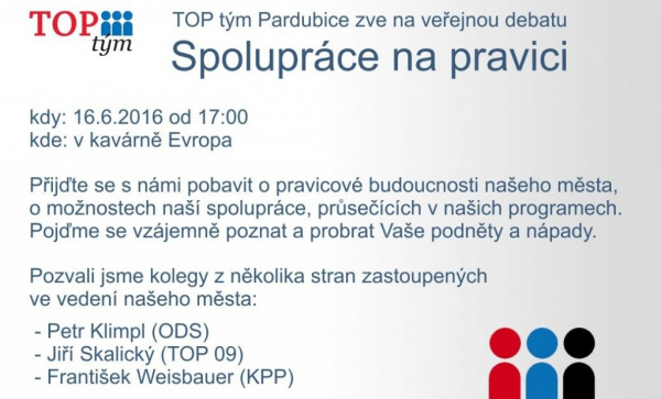 TOP tým: Spolupráce na pravici