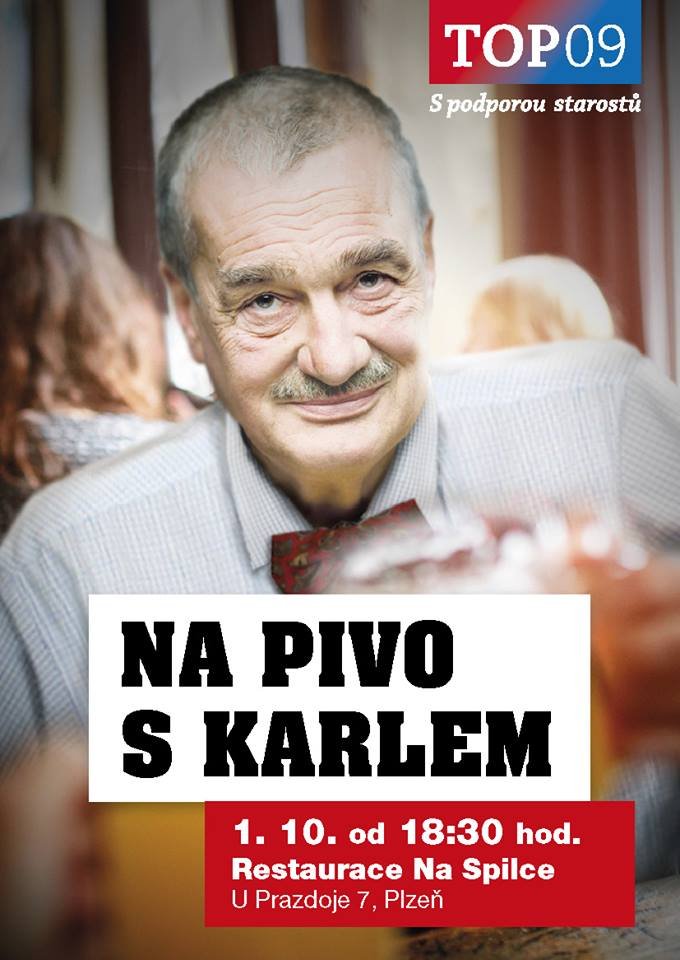 Karel Schwarzenberg v sobotu navštíví Plzeňský kraj