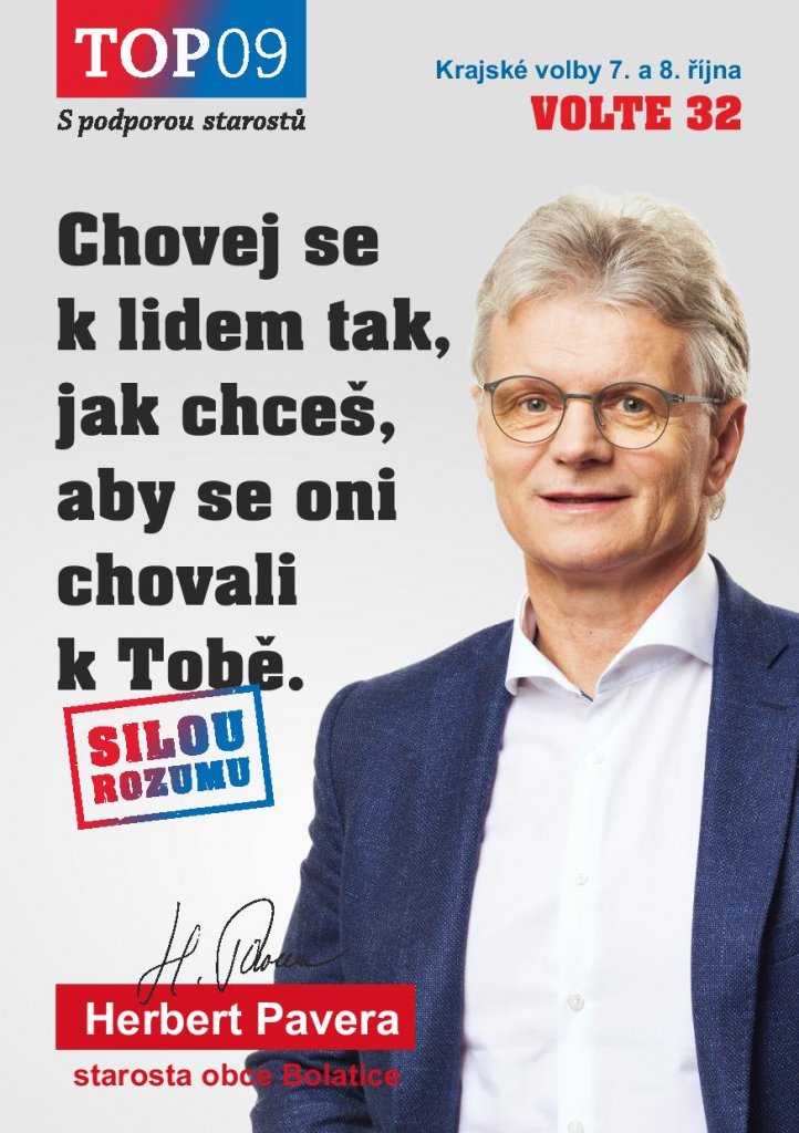 Chovej se klidem tak, jak chceš, aby se oni chovali k Tobě