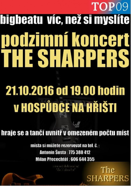 Podzimní koncert na Dobré Vodě