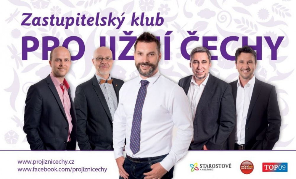 Klub PRO JIŽNÍ ČECHY podepíše 26.4.2017 koaliční smlouvu