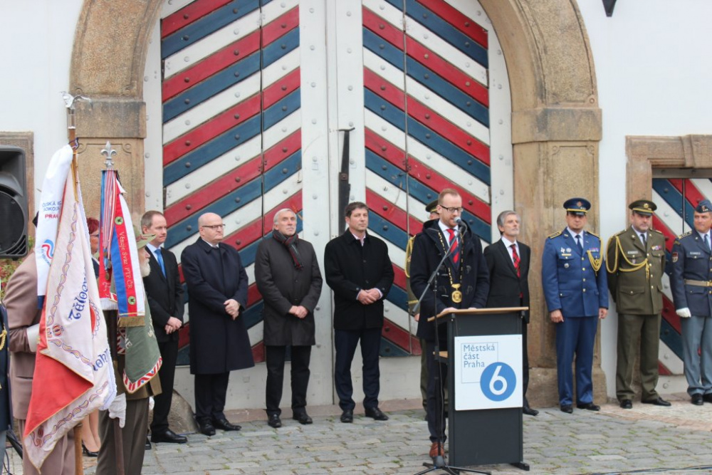 Na Praze 6 jsme důstojně oslavili náš státní svátek