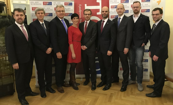 Pražská TOP 09 si zvolila nové vedení, předsedou se stal Martin Dlouhý