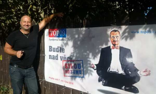 Prosba o místo pro plachtu