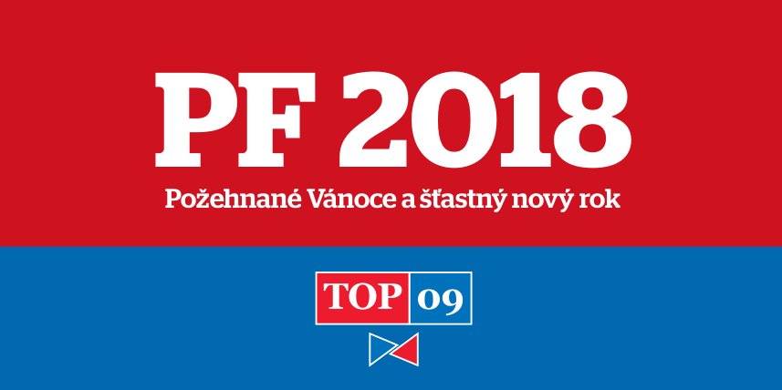 Požehnané Vánoce a hodně štěstí v roce 2018