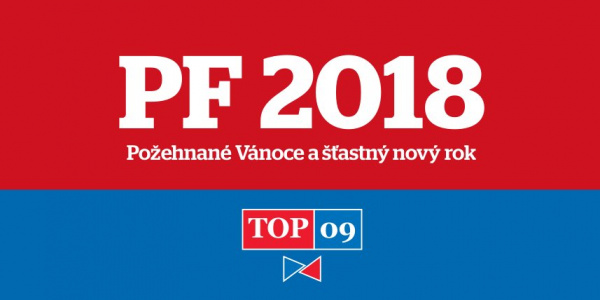 Požehnané Vánoce a hodně štěstí v roce 2018