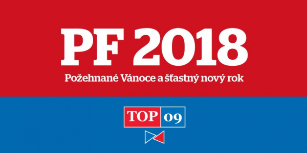 Požehnané Vánoce a hodně štěstí v roce 2018