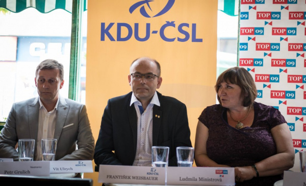 TOP 09, KDU-ČSL a Nestraníci spojí síly v Koalici pro Pardubice 