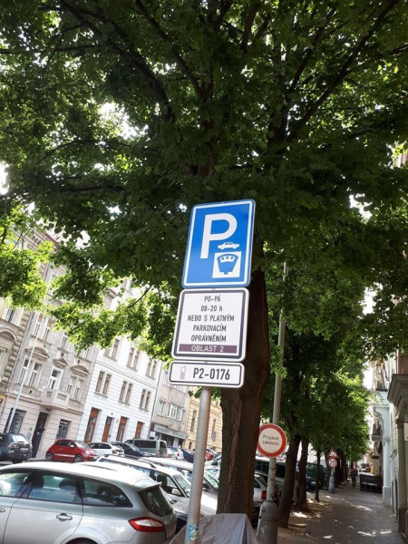 Parkovací zóny na Praze 12