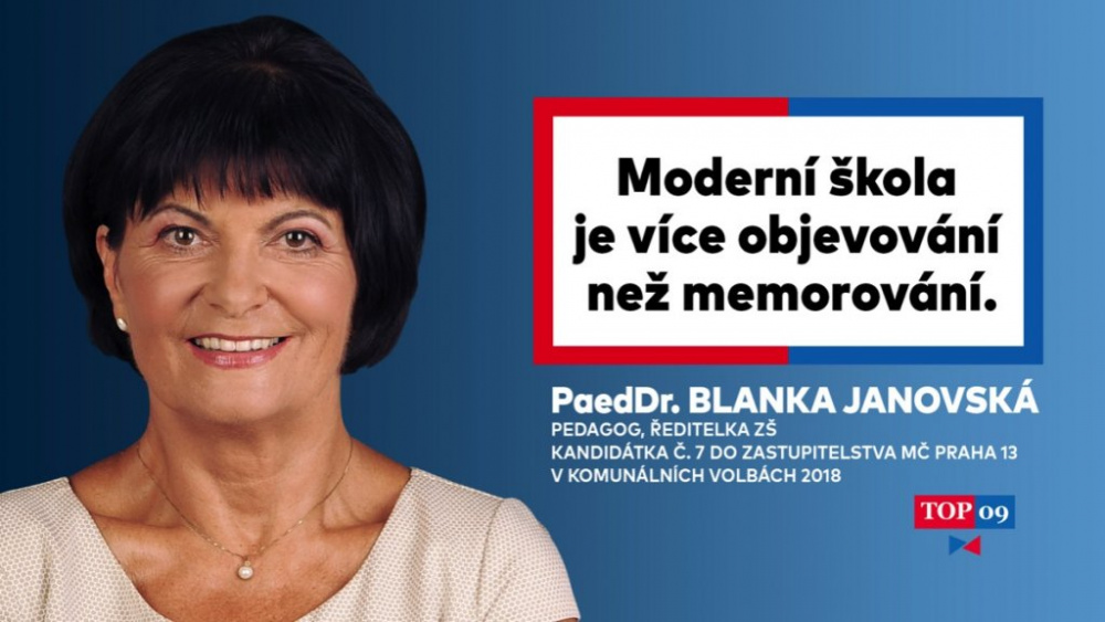 Naši lidé - PaedDr. Blanka Janovská