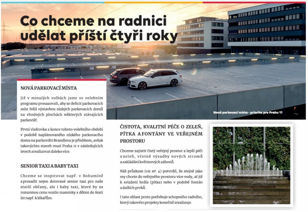 Volební program Prahy 11