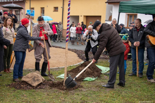 Přeštice zasadily Strom svobody