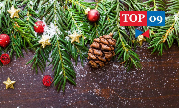Novoroční přání TOP 09 Vysočina