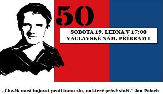 TOP 09 Příbram připomíná odkaz Jana Palacha