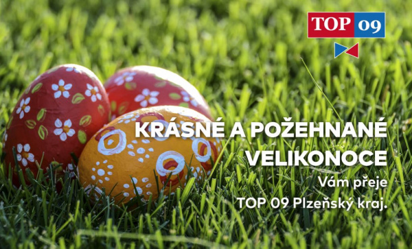 Pokojné a požehnané Velikonoce