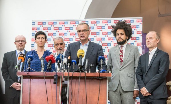TOP 09 dnes vysloví vládě nedůvěru