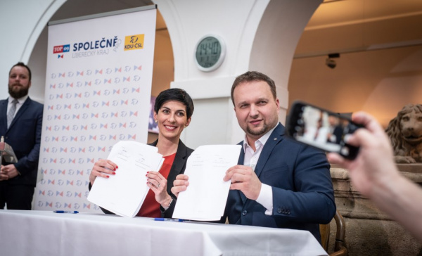 TOP 09 a KDU-ČSL jdou společně do voleb v Libereckém kraji