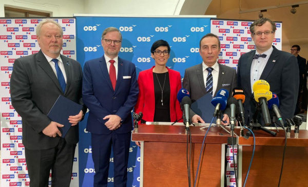 TOP 09 a ODS postaví v Pardubickém kraji společnou kandidátku