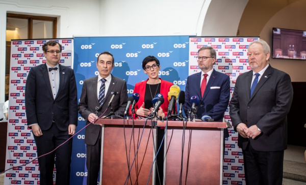 TOP 09 a ODS kandidují společně v Pardubickém kraji