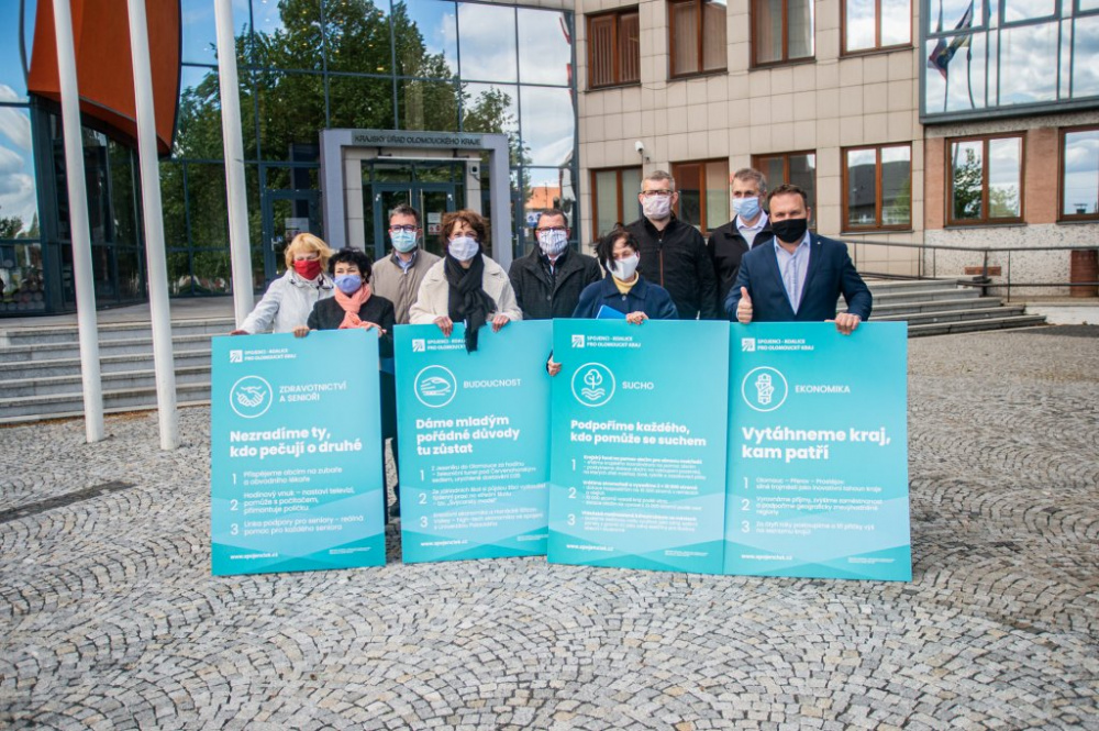 Spojenci představili kandidátku do voleb v Olomouckém kraji