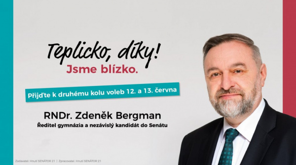 Přijďte k druhému kolu voleb do Senátu