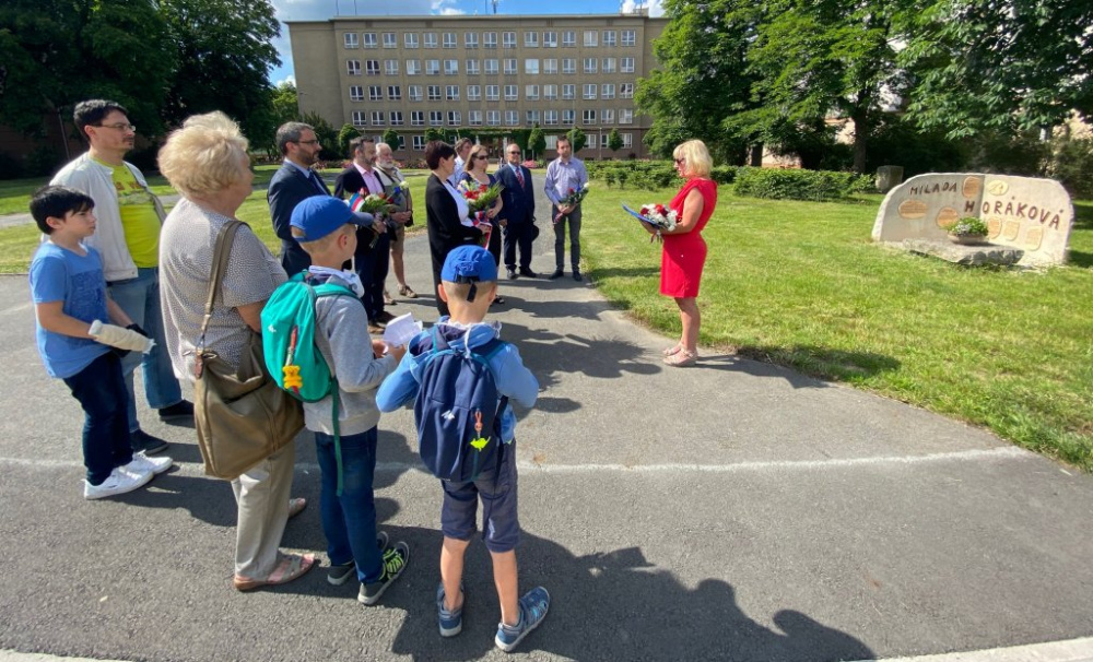  TOP 09 a ODS uctily památku Milady Horákové a Heliodora Píky