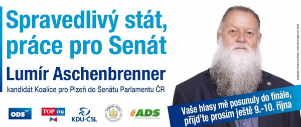 Podpořte Lumíra Aschenbrennera do Senátu 