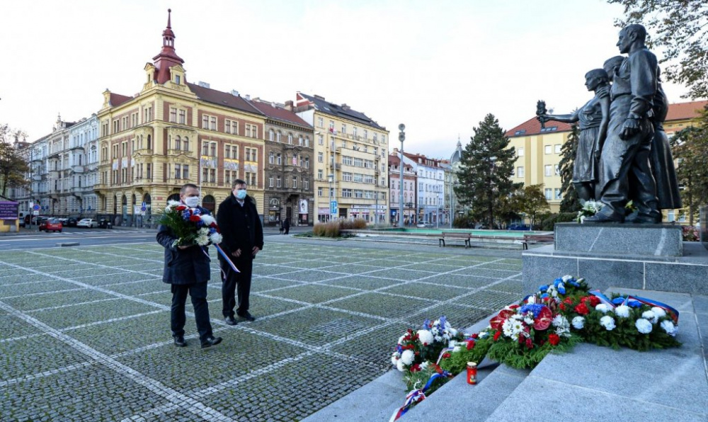 Plzeň si připomněla 102. výročí vzniku Československa 