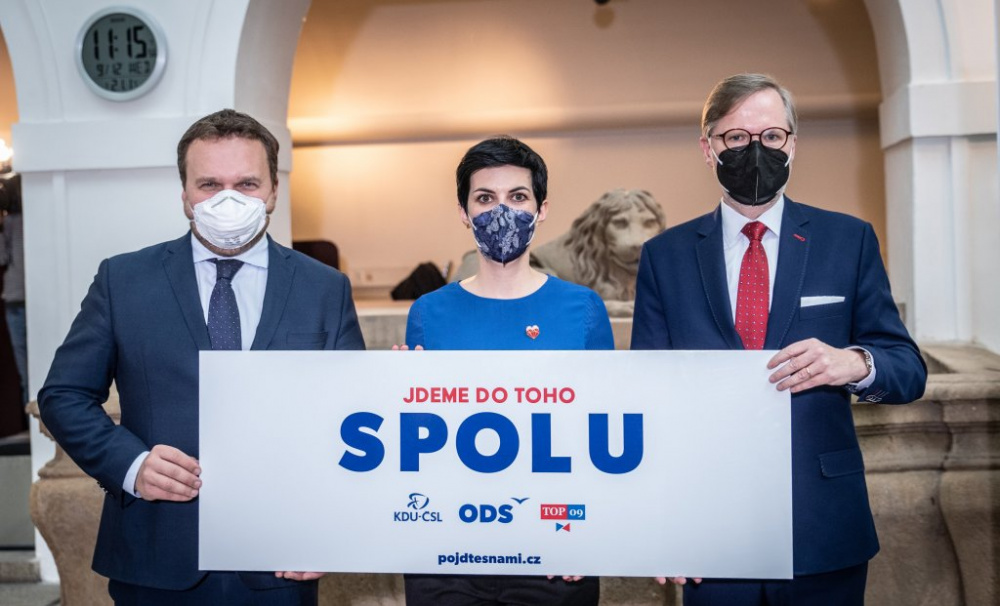 SPOLU: V dubnu spustíme kampaň „Dáme Česko dohromady“. Koaliční smlouvu podepíší předsedové 11. dubna