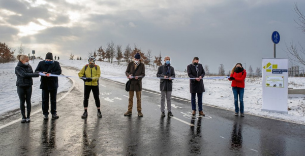 Severovýchodní cyklomagistrála se rozrostla o další úsek