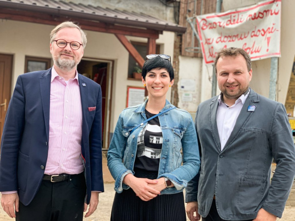 Návštěva lídrů koalice SPOLU v Olomouckém kraji