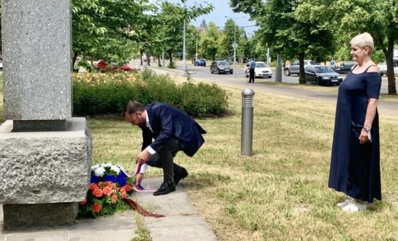 Marek Ženíšek uctil památku Heliodora Píky