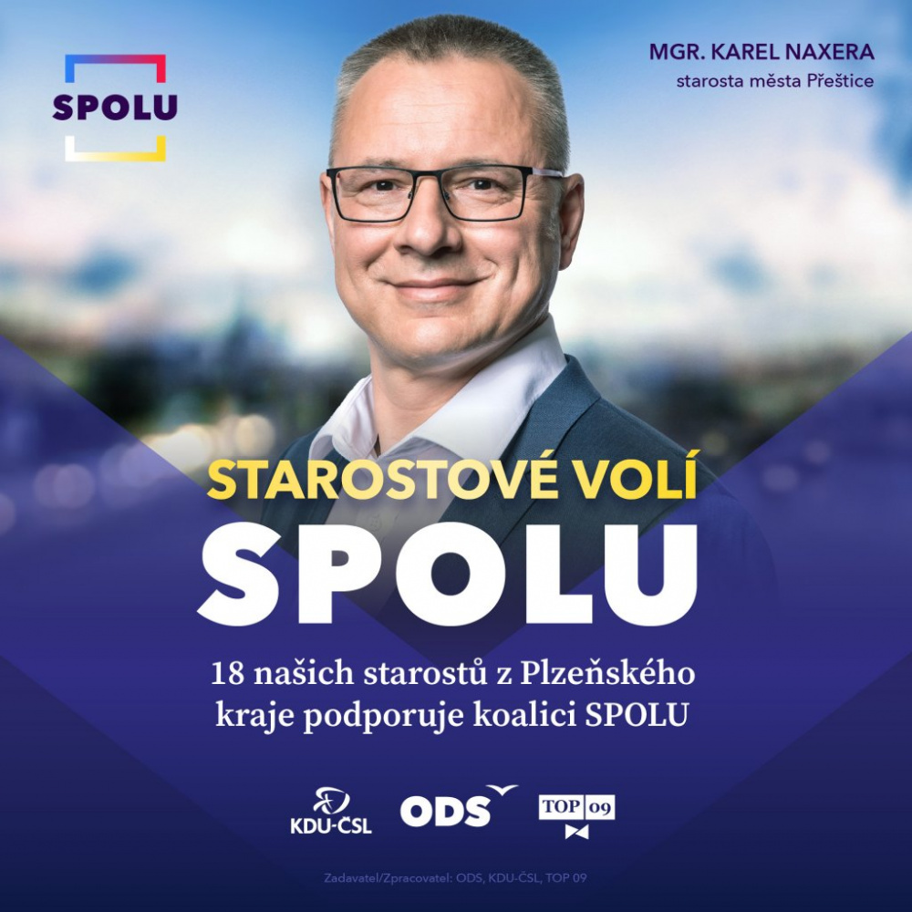 Starostové a známé osobnosti volí SPOLU