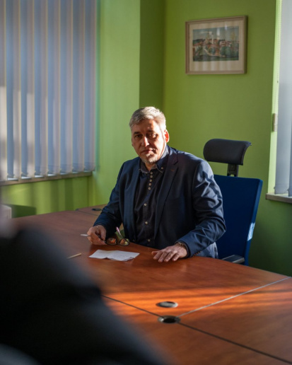 Otevření táborské kanceláře
