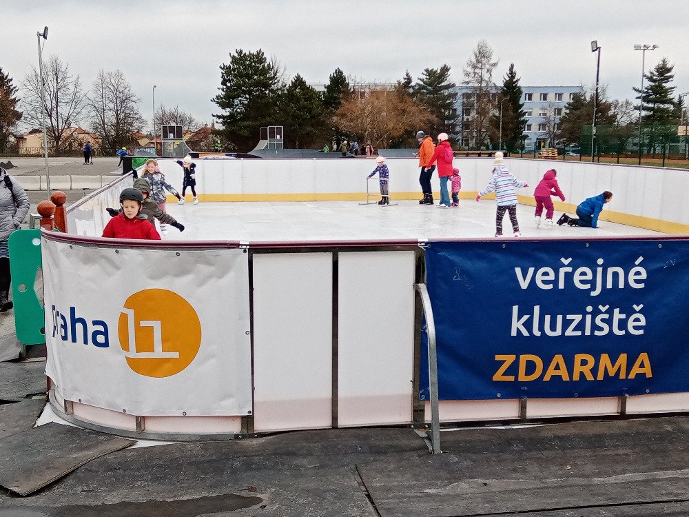Praha 11 na ledě – jak se letos bruslilo?