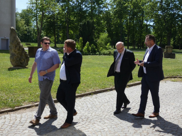 Návštěva ministra zdravotnictví v Lounech