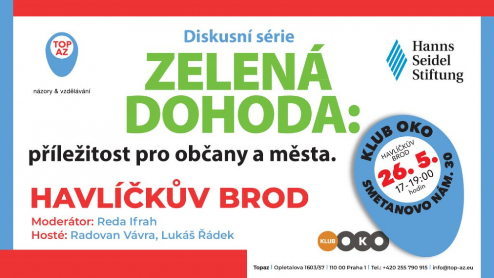 Havlíčkův Brod: Zelená dohoda