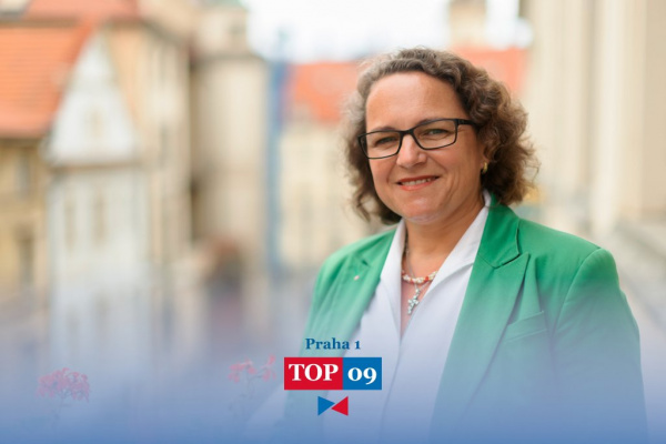 TOP 09 v Praze 1 povede do voleb Terezie Radoměřská