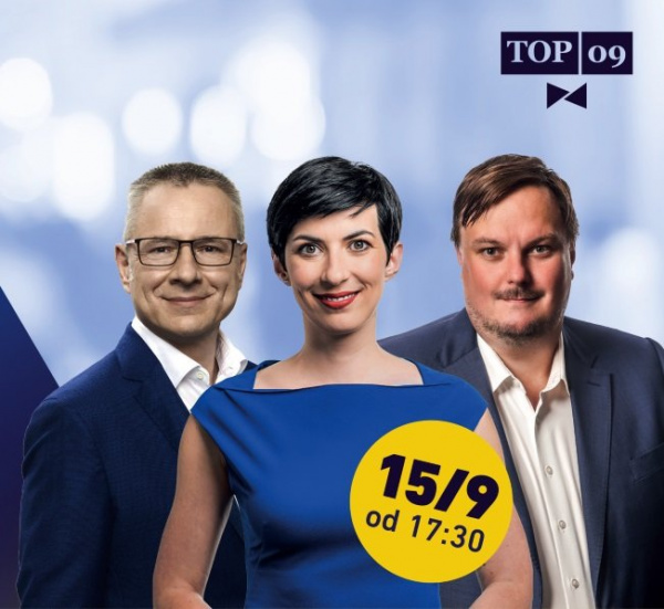 Přijďte debatovat s předsedkyní TOP 09, poslanci i kandidáty