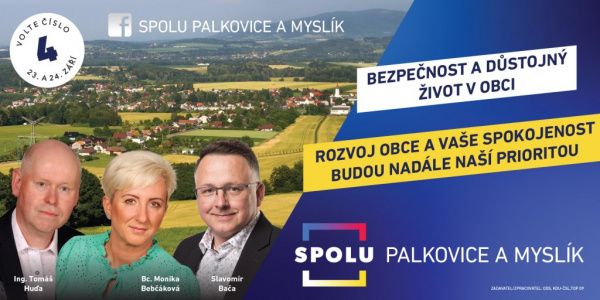 Bača: poděkování voličům a spolukandidátům