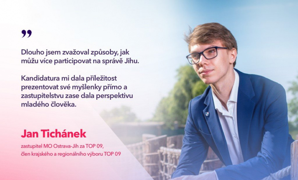 Jan Tichánek: nový zastupitel Ostravy-Jihu