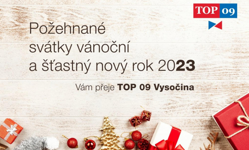 Vánoční přání krajského předsedy Jiřího Blažka