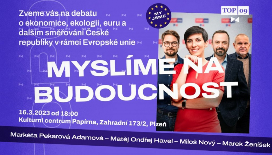 Pozvánka na debatu v Plzni