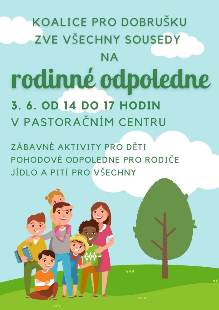 Rodinné odpoledne v Dobrušce