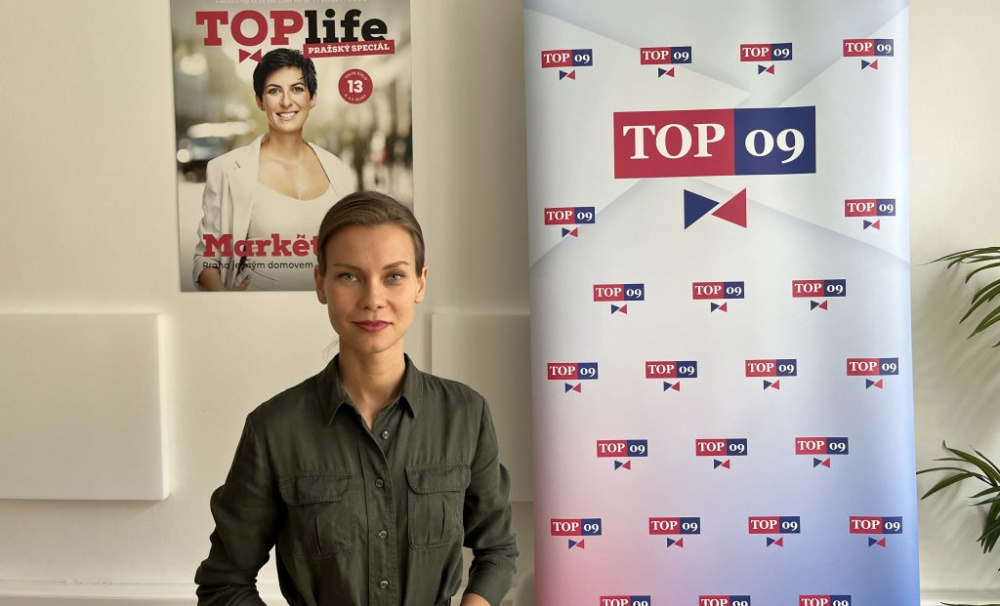 Novou tiskovou mluvčí TOP 09 se stala Markéta Volfová