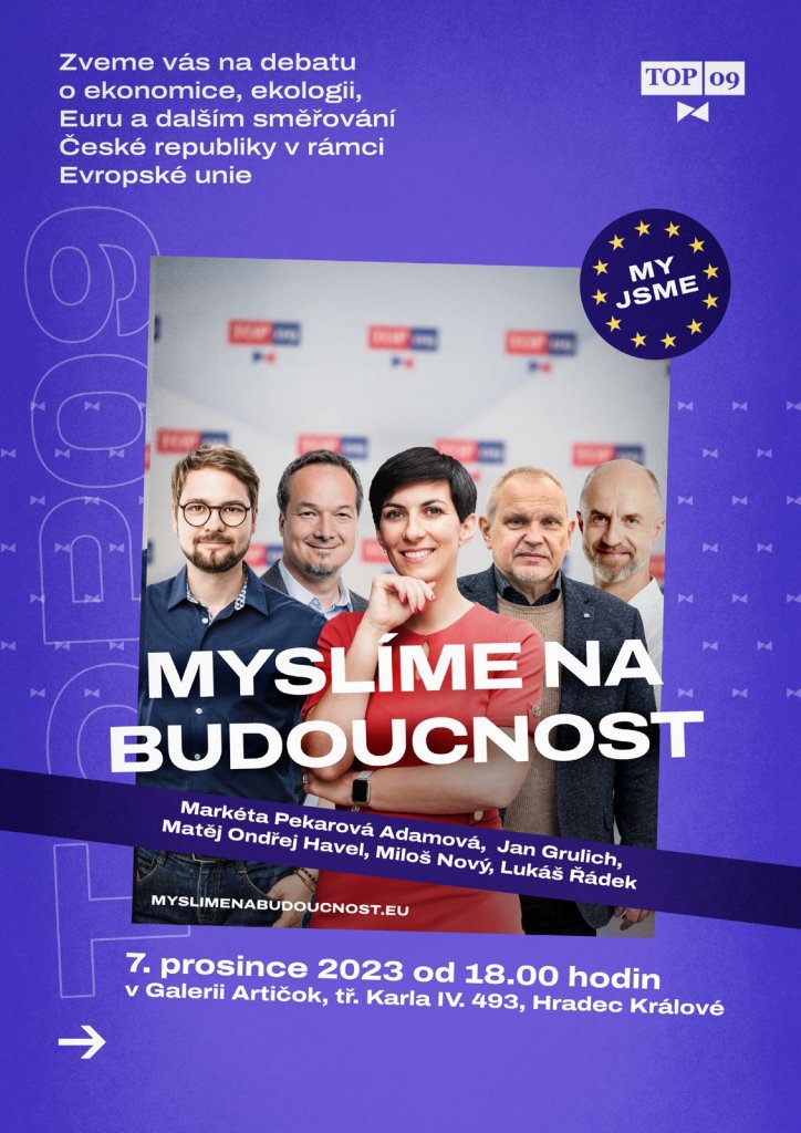 Pojďte s TOPkou debatovat o budoucnosti v Hradci Králové