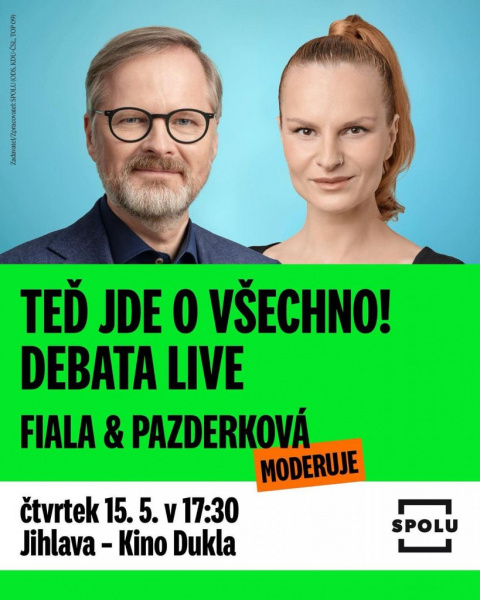 Premiér Petr Fiala zahajuje celostátní tour. První zastávka: Jihlava